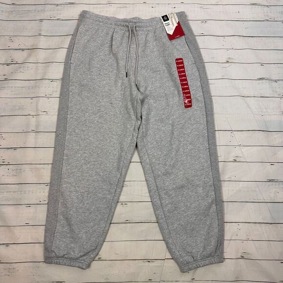 Member's Mark Ladies Fleece Jogger Size XL Light Grey Heather - Picture 6 of 8